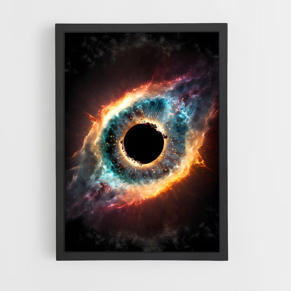 Poster Trou Noir Étoilé (vue 2)